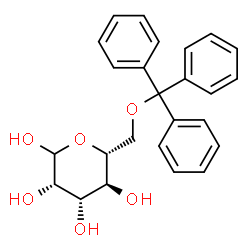 6-O-Trityl-D-mannopyranose Structure