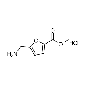 Methyl5-(aminomethyl)furan-2-carboxylatehydrochloride Structure