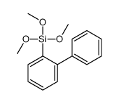trimethoxy-(2-phenylphenyl)silane结构式
