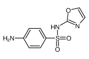 Benzenesulfonamide, 4-amino-N-2-oxazolyl- (9CI) structure