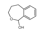 1,3,4,5-tetrahydrobenzo[c]oxepin-1-ol Structure