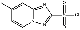 7-甲基-[1,2,4]三唑并[1,5-A]吡啶-2-磺酰氯结构式