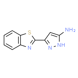 1H-Pyrazol-3-amine,5-(2-benzothiazolyl)-(9CI) picture