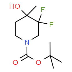 tert-butyl 3,3-difluoro-4-hydroxy-4-methylpiperidine-1-carboxylate picture