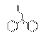 (prop-2-enyl)diphenylsilane结构式