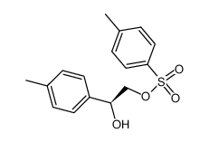 (S)-(+)-1-(4-Tolyl)-2-(p-tolylsulfonyloxy)ethanol结构式