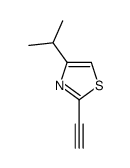 Thiazole, 2-ethynyl-4-(1-methylethyl)- (9CI) structure