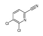 2-Cyano-5,6-dichloropyridine Structure