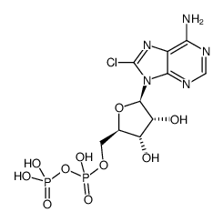 8-Cl-ADP Structure