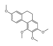 2,3,4,7-tetramethoxy-9,10-dihydrophenanthrene结构式