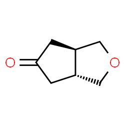 trans-hexahydro-1H-cyclopenta[c]furan-5-one结构式