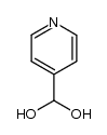 Methanediol, 4-pyridinyl- (9CI) structure