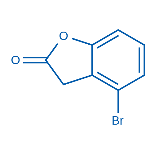 4-Bromobenzofuran-2(3H)-one Structure