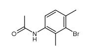 acetic acid-(3-bromo-2,4-dimethyl-anilide) Structure