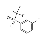 3-((trifluoromethyl)sulfonyl)fluorobenzene Structure
