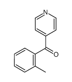 o-tolyl-4-pyridylmethanone结构式