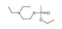 O-ETHYL-S-[2-(DIETHYLAMINO)ETHYL]METHYLPHOSPHONOTHIATE structure