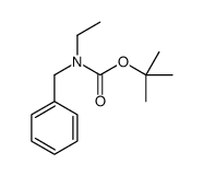 tert-butyl N-benzyl-N-ethylcarbamate Structure