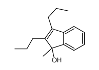 1-methyl-2,3-dipropylinden-1-ol Structure