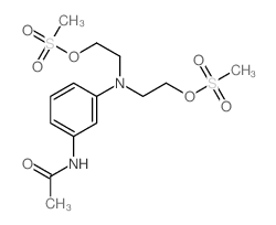 Acetamide,N-[3-[bis[2-[(methylsulfonyl)oxy]ethyl]amino]phenyl]- picture