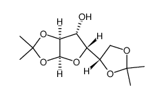 1-O,2-O:5-O,6-O-Bis(1-methylethylidene)-β-D-talofuranose结构式