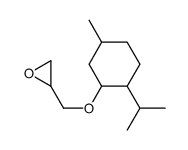 2-{[(2-isopropyl-5-methylcyclohexyl)oxy]methyl}oxirane structure