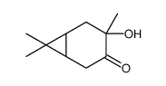 [1R-(1alpha,4beta,6alpha)]-4-hydroxy-4,7,7-trimethylbicyclo[4.1.0]heptan-3-one picture