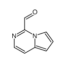 Pyrrolo[1,2-c]pyrimidine-1-carboxaldehyde (9CI) structure