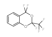 2,4,4-TRIFLUORO-2-TRIFLUOROMETHYL-4H-BENZO[1,3]DIOXINE结构式