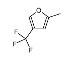 2-甲基-4-(三氟甲基)呋喃结构式