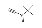 2,2-dimethyl-3-methylene-4-pentyne结构式