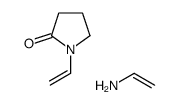 ethenamine,1-ethenylpyrrolidin-2-one Structure