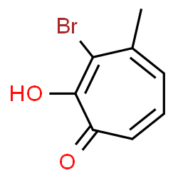 2,4,6-Cycloheptatrien-1-one, 3-bromo-2-hydroxy-4-methyl- (9CI) picture