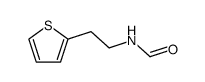 N-[2-(2-Thienyl)ethyl]formamide structure