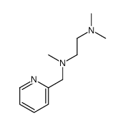 N,N,N'-trimethyl-N'-(pyridin-2-ylmethyl)ethane-1,2-diamine Structure