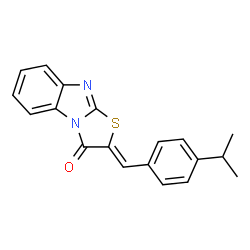 (Z)-2-(4-isopropylbenzylidene)benzo[4,5]imidazo[2,1-b]thiazol-3(2H)-one picture
