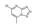 5-chloro-7-methyltetrazolo[1,5-a]pyrimidine结构式