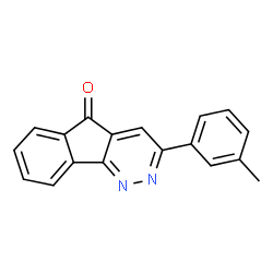 3-(3-Methylphenyl)-5H-indeno[1,2-c]pyridazin-5-one structure