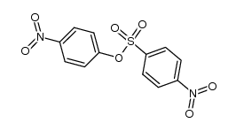 p-Nitrophenyl p-nitrobenzenesulphonate Structure