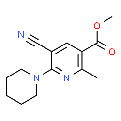 METHYL 5-CYANO-2-METHYL-6-PIPERIDINONICOTINATE structure