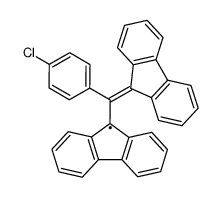 9-<α-(9H-fluoren-9-ylidene)-4-chlorobenzyl>-9H-fluoren-9-yl Structure