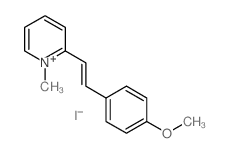 2-[(E)-2-(4-methoxyphenyl)ethenyl]-1-methyl-2H-pyridine结构式