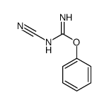 phenyl N'-cyanocarbamimidate结构式