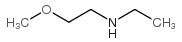 N-(2-METHOXYETHYL)ETHYLAMINE structure