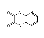 (9CI)-1,4-二氢-1,4-二甲基吡啶并[2,3-b]吡嗪-2,3-二酮结构式