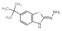 2(3H)-Benzothiazolone,6-(1,1-dimethylethyl)-,hydrazone(9CI) Structure