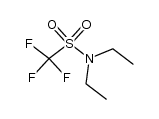 N,N-diethyl-trifluoromethanesulfonamide Structure