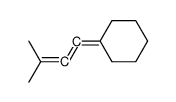 1,1-Pentamethylen-4-methyl-penta-1,2,3-trien Structure