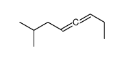 7-methylocta-3,4-diene结构式