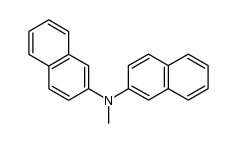 methyl-di-[2]naphthyl-amine Structure